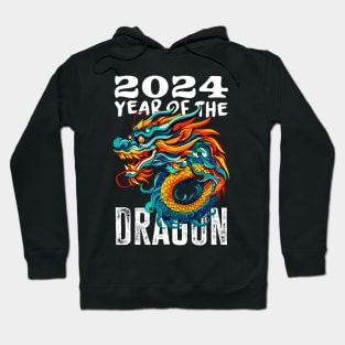 Chinese Lunar New Year of The Dragon 2024 - Happy New Year 2024 Hoodie